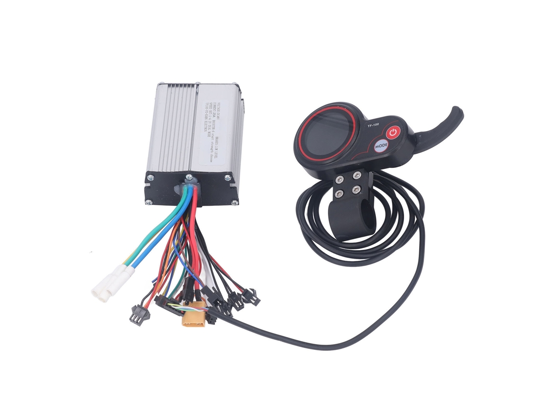 Controlador Inteligente De Velocidad Para Motor De Corriente Continua Sin Escobillas Dc48v 350w 25a Para Bicicleta Eléctrica Y Patinete Eléctrico
