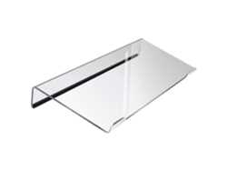 Soporte para teclado de computadora Zekai transparente, antideslizante e inclinable Everley891