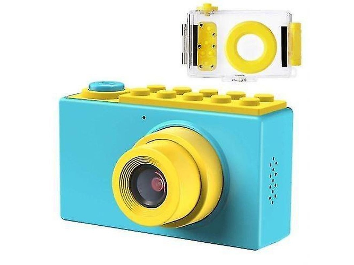 Cámara Digital Impermeable Para Niños, Zoom 4x, Pantalla Full Hd 1080p De 2 Pulgadas Y 8 Mp, Juguete Para Niños De 3 Años En Adelante.