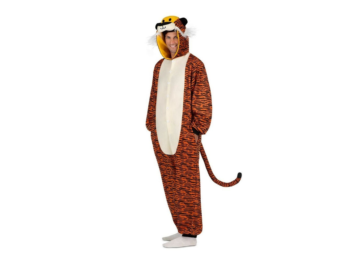 Disfraz para Adultos MY OTHER ME Tigre Naranja - S/M