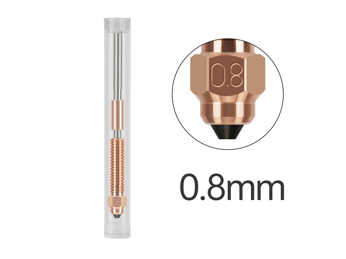 Boquilla De Impresión De Acero Endurecido De 0,8 Mm Compatible Con La Impresora 3d Creality K1c K1 Max Ender 3 V3