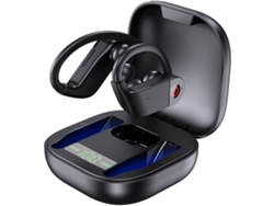 Auriculares Bluetooth inalámbricos verdaderos Qq6728 Micrófono interno con cancelación de ruido Negro VEANXIN