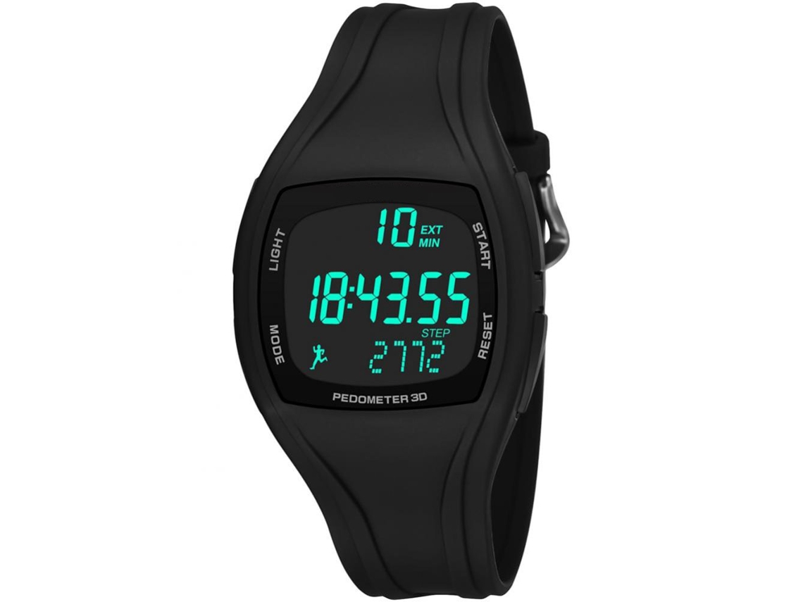Reloj Electrónico Sencillo Y Elegante Para Hombre Con Correa De Silicona Y Pantalla Digital (azul Marino).