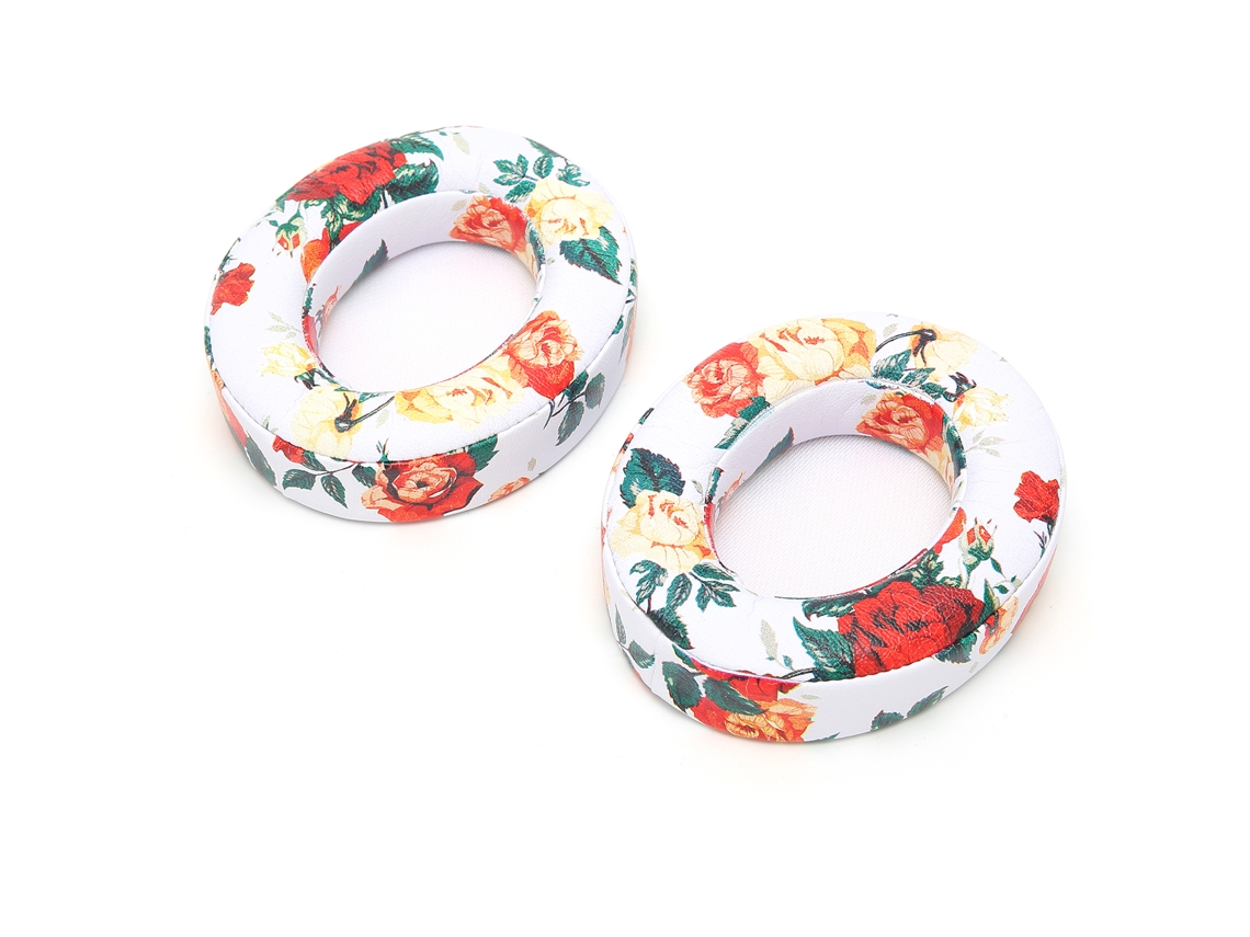 2 Almohadillas De Repuesto Para Auriculares Monster Studio 2.0, Color Blanco.