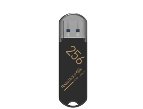 Pen Drive USB Team Group C183 256 GB USB Type-A 3.2 Gen 1 (3.1 Gen 1) Black
