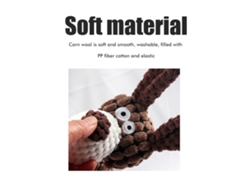 Juguete De Peluche Para Perros Con Forma De Burro De Pana, Con Sonido Y Contenido Resistente Para Masticar.