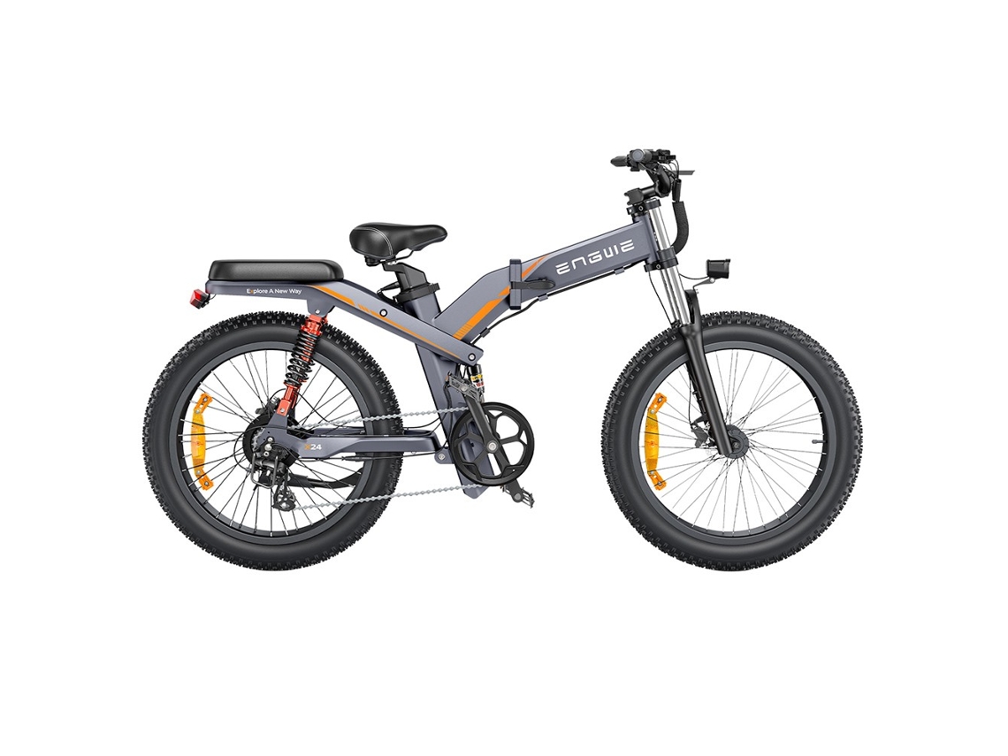 Bicicleta el ctrica ENGWE X24 48V 1000W 19.2Ah y 10Ah Bater a dual