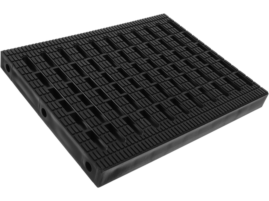 Rejilla De Drenaje De Plástico Negro De 200x250x25 Mm, Certificada Para Drenaje.