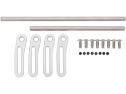 Parachoques de aleación de aluminio SFUSHOS para coches RC 1:10