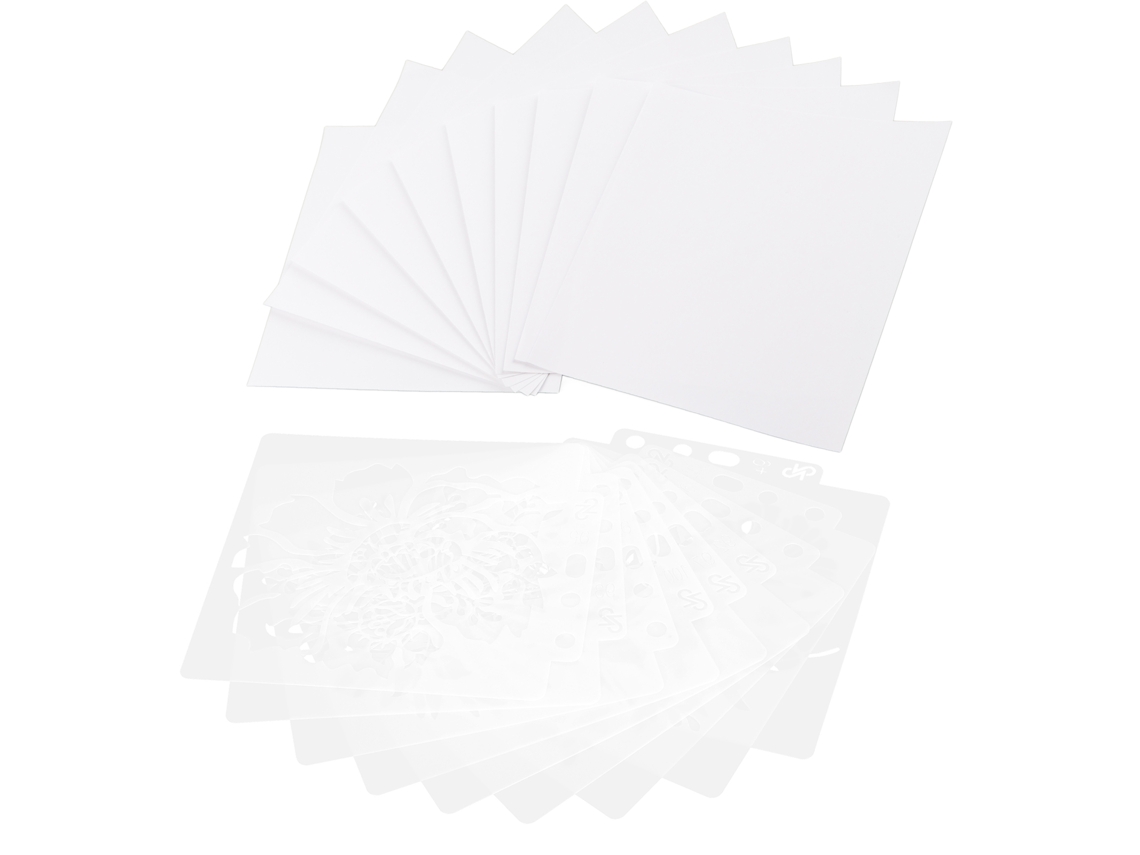 9 Plantillas De Mandala Para Pintar Y Dibujar, Moldes Para Manualidades, Suministros Para Manualidades.