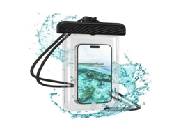 Forcecase Accesorio para Celular Ipx8 Bolsa Impermeable Reforzada Negra FORCE CASE