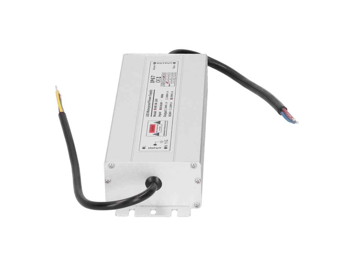 Fuente De Poder 24v 150w Ip67 Impermeable Driver Led Para Lamparas Y Tiras Led Interior