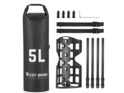 Bolsa Impermeable De 5 Litros Para Bicicleta, Bolsa Para Horquilla Delantera Para Bicicletas, Patinetes Eléctricos Y Accesorios Para Bicicletas.