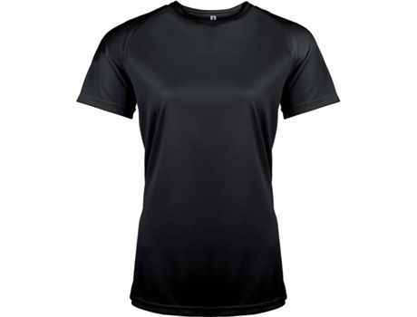 Camiseta de Mujer para Deporte PROACT Multideportes Poliéster Negro (L)