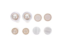 Rebe-8 Separadores De Dedos De Silicona Prácticos Para Manicura Y Salón De Uñas 2.00x2.00x1.50cm