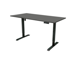 Escritorio Ajustable Eletricamente IVOL (140 x 80 cm - Negro)