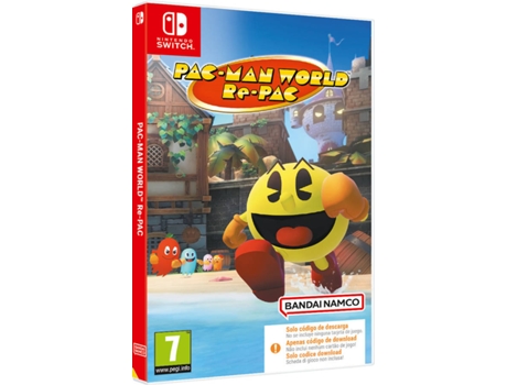 Juego Pac-Man World Re-Pac de Nintendo Switch (código de descarga en la caja)