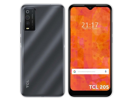 Carcasa TCL 205 TUMUNDOSMARTPHONE Silicona Transparente