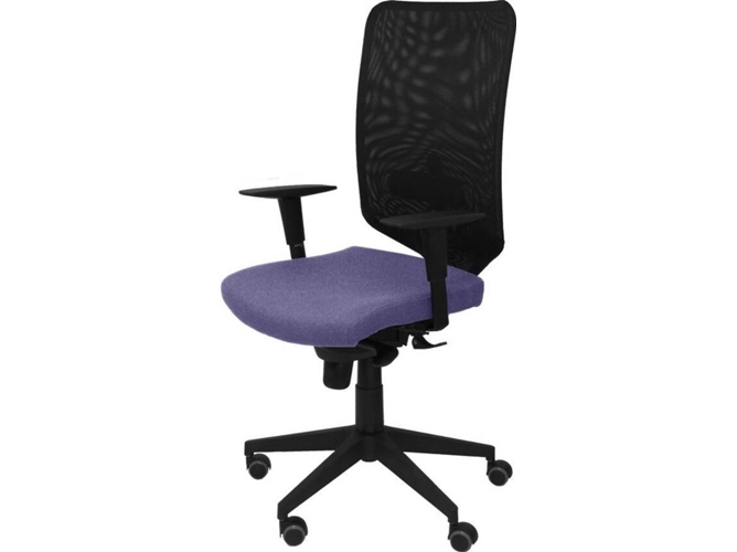 Silla de Escritorio Operativa PYC Ossa N Azul con ruedas antiarañazos (Brazos Ajustables - Malla)