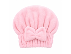 Gorro Secador De Pelo Polski Coral Fleece 25x30 Cm 1 Unidad Absorbente Y Ligero Para Ducha, Maquillaje Y Spa En Casa