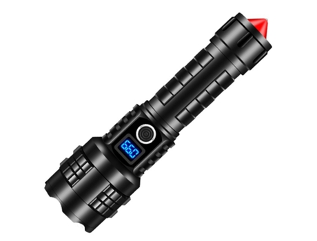 Linternas Led Linterna Recargable Super Brillante Linterna Led Recargable 15000 Lúmenes Negro BISBISOUS VIGA EUROPA