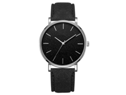 Reloj De Aleación Simple Moderno Dial Redondo Reloj De Cuarzo Unisex Para Hombre Y Mujer