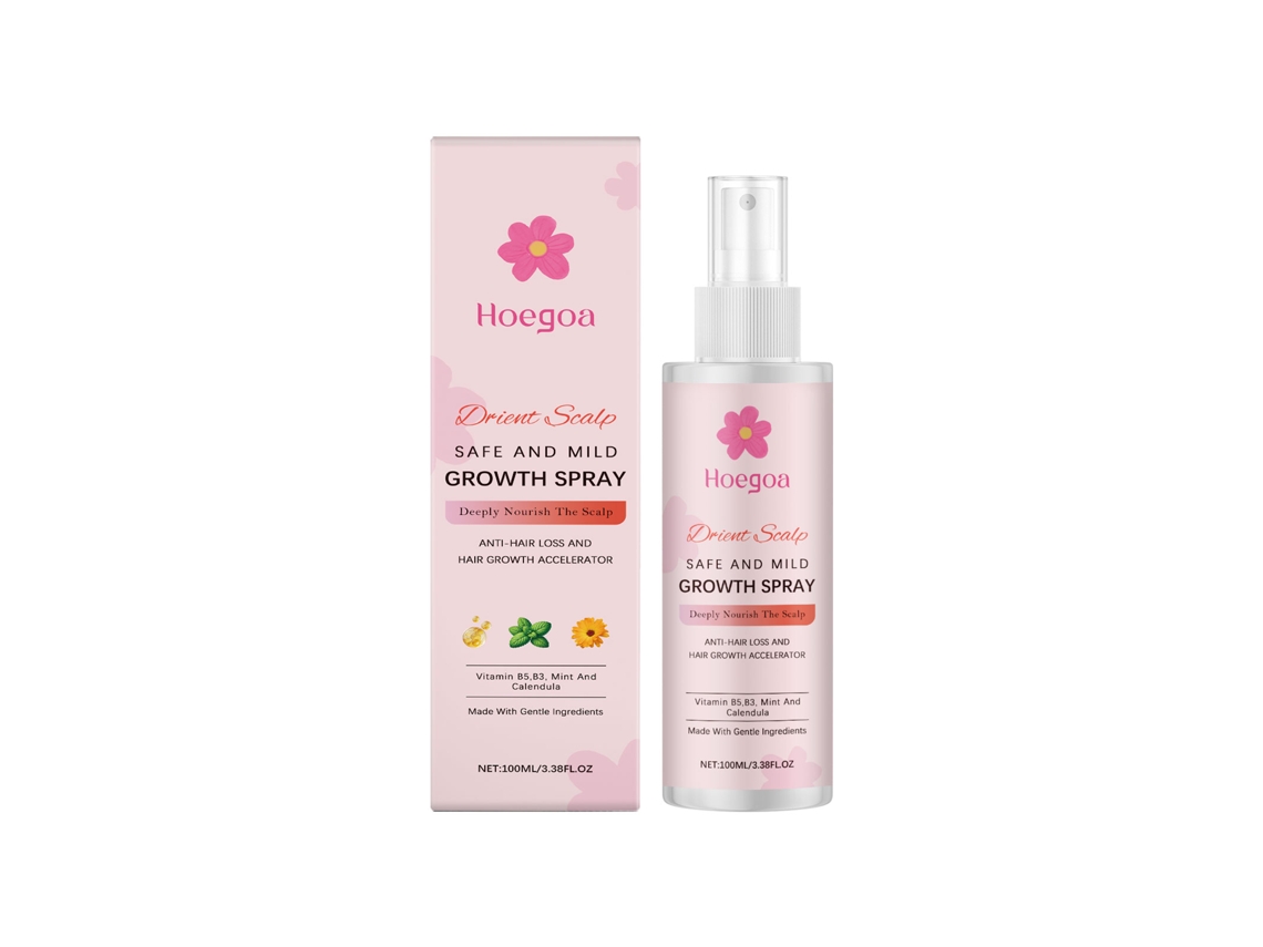 Spray para el crecimiento del cabello