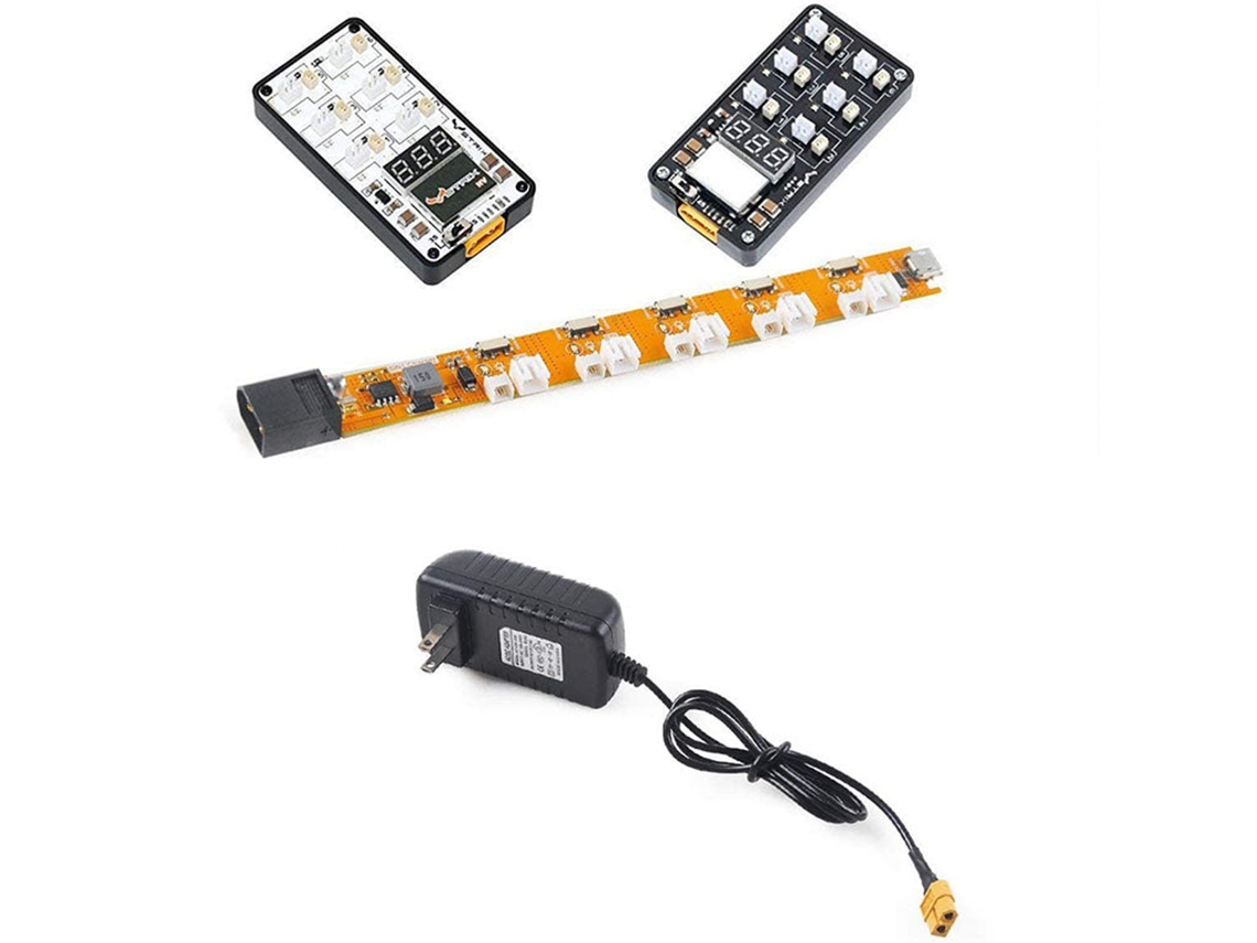Adaptador de corriente CA a CC Sevenchip de 12 V y 3 A con enchufe XT60 para cargador Strix, etc.