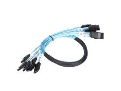 Juego De Cables Para Computadora Sata 3 De Alta Velocidad De 6 Gbps Con Mini Conector De 7 Pines - Fácil De Usar