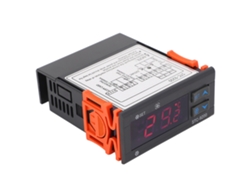 Controlador De Temperatura Digital Con Dos Sensores Y Pantalla Led Termostato Para Nevera Congelador 220vac
