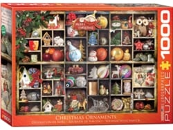 Puzzles EUROGRAPHICS Christmas Ornaments 1000 pcs (1000 piezas)