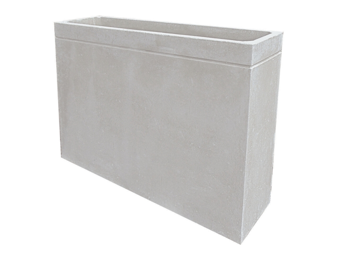 Jardinera de hormigón - 120x30x80cm ARTICIMENTOS