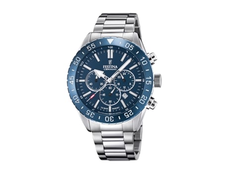 Reloj FESTINA Hombre (Acero - Plateado)