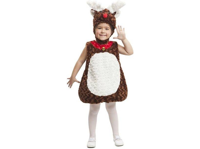 Disfraz de Niña Reno (Tam: 3-4 anos)