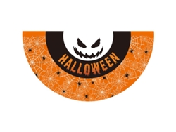 Banderines Decorativos Semicirculares De Halloween Para Fiestas Y Jardines.