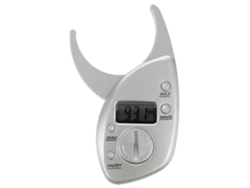 Calibrador digital LCD para la medición de grasa corporal, estado físico, salud, peso y género.