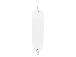 Danu26-flasher De Pesca Plástico Submarino Para Trolling En Agua Salada Y Dulce, Herramienta De Pesca Blanca