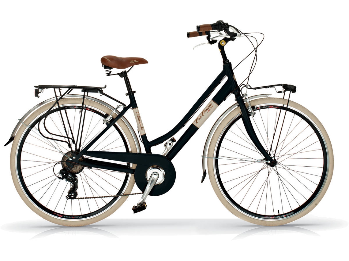 Bicicleta VIA VENETO Vv605Al Negro (46)
