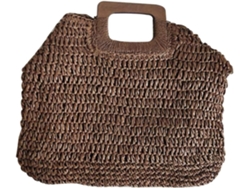 Tejido Artesanal Beach Girl Para Mujer, Color Beige.