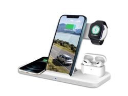 Cargador Sem Fio Fast Para Samsung Yizhood Seda Blanco
