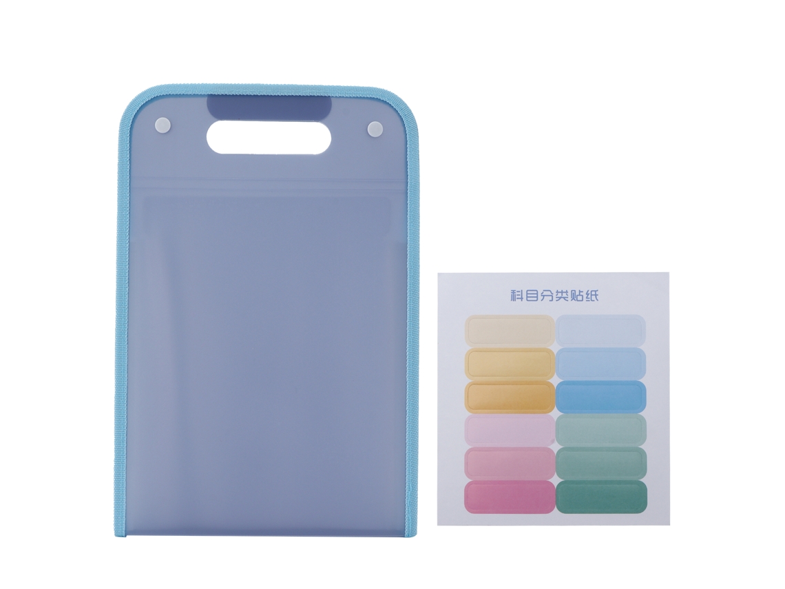 Carpeta Acordeón, 13 Capas, Gran Capacidad, Impermeable, Antimanchas, Para Archivos, Azul Estrella