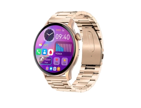 Reloj inteligente para mujer, pantalla de 1,43 pulgadas, 466x466, siempre muestra la hora, relojes de llamada Bluetooth, reloj inteligente deportiv...