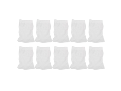 10 Bolsas De Filtro De Malla Para Skimmer De Piscina, Accesorio De Limpieza De Repuesto Duradero
