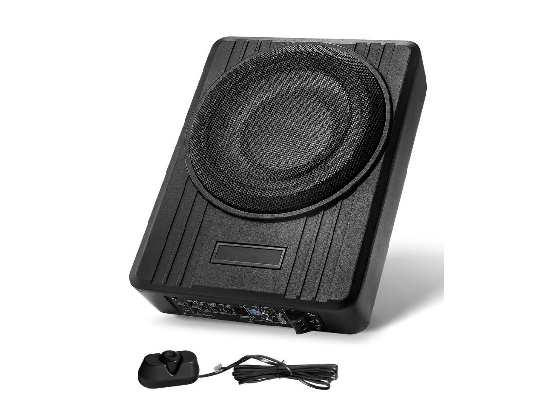 Subwoofer ultrafino para coche Tekmaquinas de 300 W con amplificador integrado