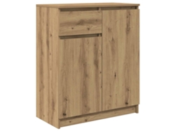 Maison Exclusive - Aparador Con Cajón Roble Artesanal 71x35x84cm Madera Ingeniería
