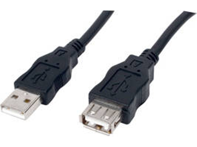 Cable USB VALUELINE USB A/USB A 3 m Macho/Hembra Negro