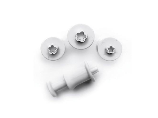 Cortadores con Expulsor IBILI Blossom 788402