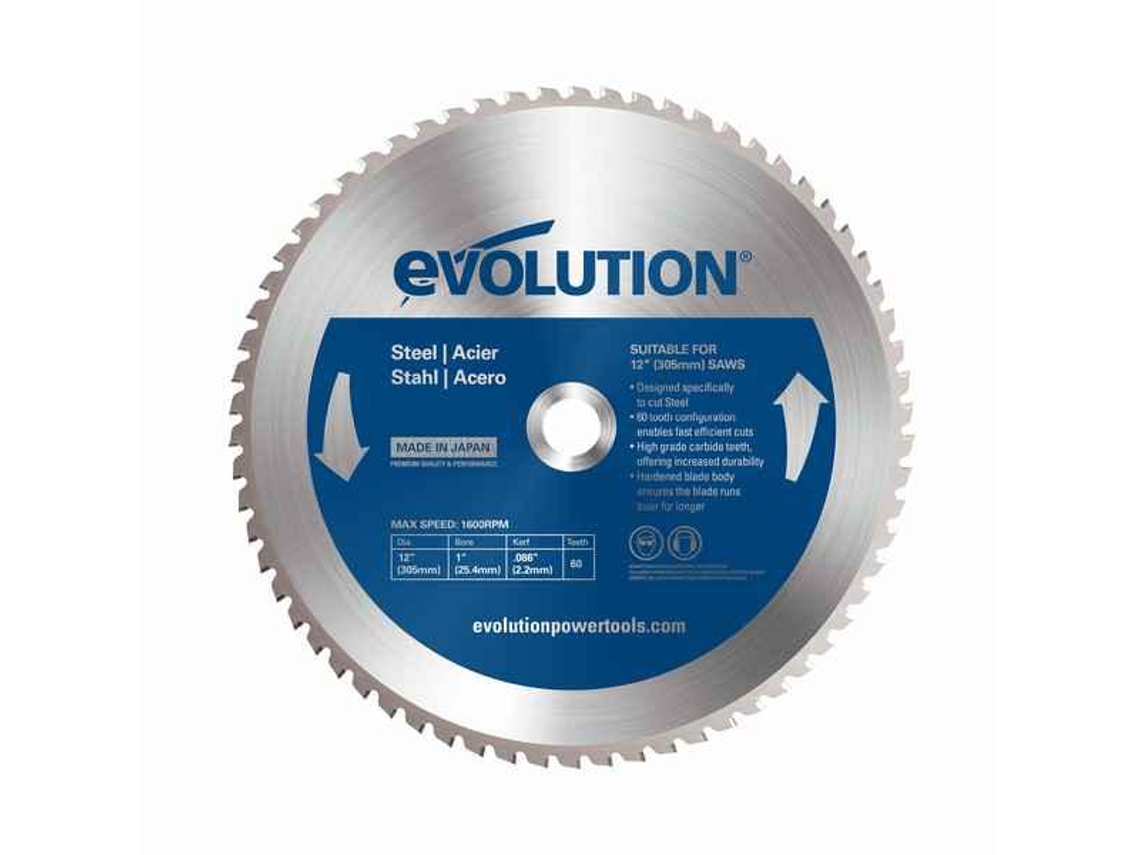 Rueda de corte Evolution 60T 305 mm (Reacondicionado Como Novo)
