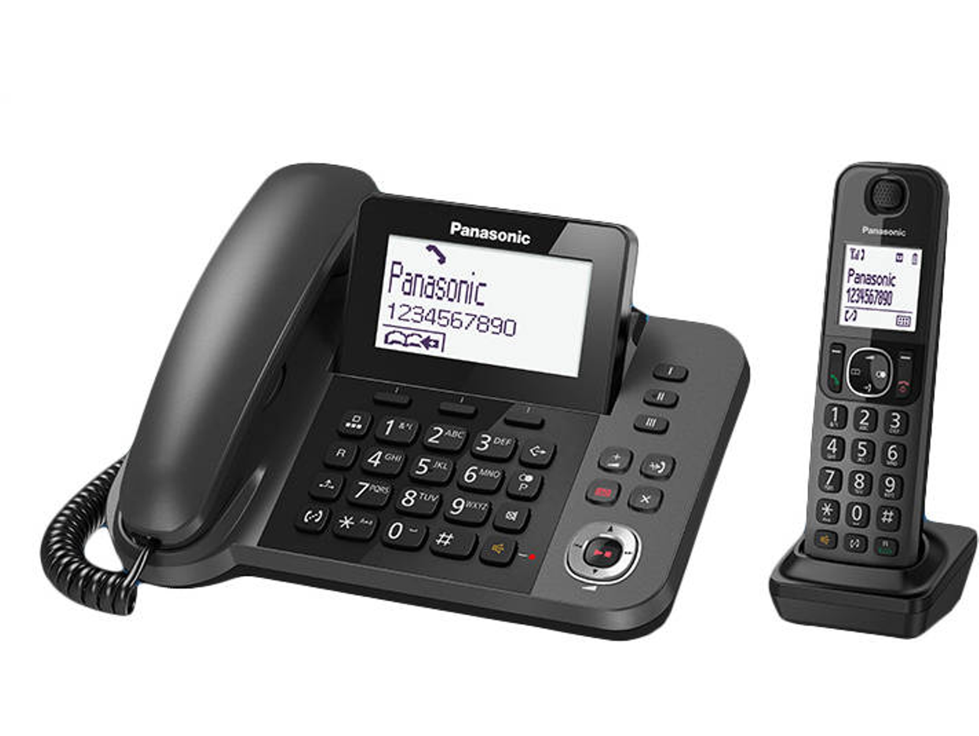 Teléfono fijo Con Cable PANASONIC KX-TGF320E