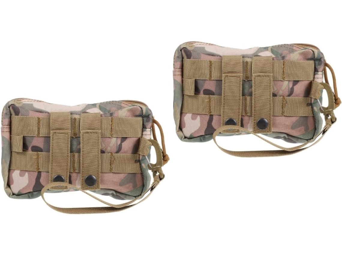 Bolsa De Herramientas Compacta De Nailon De 2 Piezas